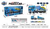 OBL10205552 - 惯性合金救援拖车配警车 带灯光音乐（包电3粒AG13)