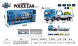 OBL10205553 - 惯性合金救援拖车配警车 带灯光音乐（包电3粒AG13)