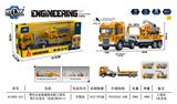 OBL10205565 - 惯性合金救援拖车配工程车 带灯光音乐（包电3粒AG13)