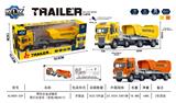 OBL10205572 - 惯性合金运输车 带灯光音乐（包电3粒AG13)