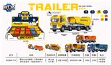 OBL10205576 - 惯性合金运输车/工程运输车 带灯光音乐（包电3粒AG13)