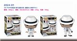 OBL10205974 - 4寸杰克逊公仔单只盒装（搪胶头，PVC身体）2款