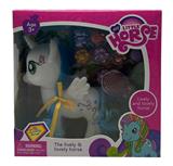 OBL10207725 - 搪胶音乐角马带梳子、帽子吸塑配件