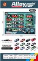 OBL10208512 - 6.8CM警车款铁皮车
18PCS（回力功能，12个图
案随机混装）