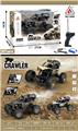 OBL10210382 - 1：18合金灯光喷雾攀爬车