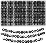 OBL10211309 - 字母珠+爱心+笑脸+线（28格）