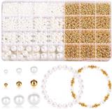 OBL10211312 - 珍珠+金珠+线（28格）