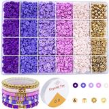 OBL10211396 - 软陶+隔珠+线（24格）