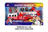 OBL10213390 - Sets / fire rescue set of / ambulance