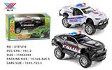OBL10213687 - 1:32 越野合金警车 回力 开门（1只装）
