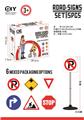 OBL10215825 - Diy puzzle self-loading road sign set (6 pcs) 6 mixed packs