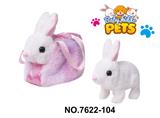OBL10219497 - 电动兔子配手提袋（6只/展示盒）粉色手提袋