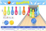 OBL10223421 - Bowling / Golf / Baseball