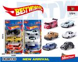 OBL10223935 - 1:64合金车（赛车，老爷车，跑车）3只盒装