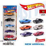 OBL10223944 - 1:64合金车（赛车，老爷车，跑车）5只盒装