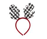 OBL10225699 - 方格布大鹿角发箍