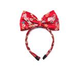 OBL10225702 - 布艺大蝴蝶结发箍