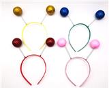 OBL10225776 - 金粉圆球发箍