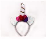 OBL10225779 - 靓片独角兽配纱花发箍