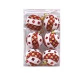 OBL10225788 - 5.5CM圣诞白球6PCS