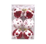OBL10225790 - 5.5CM圣诞白球加树6PCS