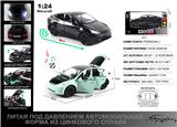 OBL10226731 - 俄文1:24压铸锌合金灯光音效特斯拉Model Y车模