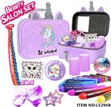 OBL10230489 - 独角兽化妆包DIY美发染发头饰套装配3只染发笔