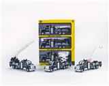 OBL10230915 - 1:28 美式回力声光合金特警车，3只/手提开窗盒
（包3*AG13电池，3种声音效果）
