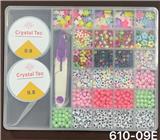 OBL10233631 - 新款2大28格（带大剪刀）字母+普通珠串珠盒