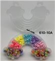 OBL10233633 - 新款英文9格彩虹串珠盒