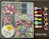 OBL10233943 - 新款俄文20格2大格串珠盒      （带发夹+戒指+线盒+剪刀+夹子）