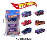 OBL10234269 - 1:64合金车（货车，客车，跑车）3只盒装