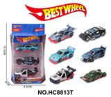 OBL10234276 - 1:64合金车（赛车）3只盒装