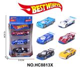 OBL10234280 - 1:64合金车（赛车，跑车）3只盒装