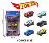 OBL10234282 - 1:64合金车（越野车）3只盒装