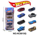 OBL10234290 - 1:64合金车（赛车，跑车，越野车）5只盒装