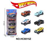 OBL10234299 - 1:64合金车（越野车）5只盒装