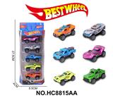 OBL10234300 - 1:64合金车（越野车）5只盒装