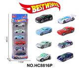 OBL10234306 - 1:64合金车（赛车，跑车）6只盒装