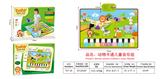 OBL10234416 - 卡通动物图案儿童音乐电子琴毯