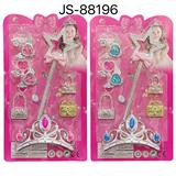 OBL10235366 - 电镀五星手杖+尖三点皇冠饰品套