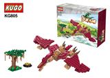 OBL10235435 - 侏罗纪恐龙系列之翼龙积木套装 192PCS