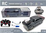 OBL10235766 - 1：16 6通 2.4G 道奇 漂移 特技车 遥控车 包电（车底3.7V500毫安锂电池+USB数据线充电 遥控器2AA不包）