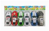 OBL10236026 - 回力轻合金铁皮警车（6只）