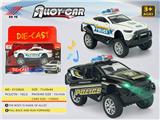 OBL10239218 - 1:32 合金车越野警车  回力 开门 灯光音乐（1只）