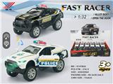 OBL10239227 - 1:32 合金越野警车 回力 开门 灯光音乐（12只）