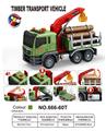 OBL10243171 - 1:10惯性木材运输车（声音，灯光，打气，多功能）