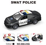 OBL10243185 - 1:14城市警车（功能：惯性、声音、灯光、开门）