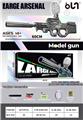 OBL10246244 - Soft bullet gun / Table Tennis gun