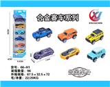 OBL10247834 - 6只条装1:64 合金滑行赛车系列（6款混装）